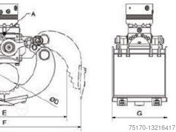 DMS SG9050 Grabgreifer Sortiergreifer / NEU