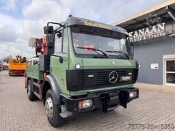 MERCEDES-BENZ 1417 AK Allrad Palfinger Montagekran 17,7m 64TKM
