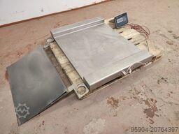 Floor Scales Stainless Steel with Ramp KPZ 52E-9-1
