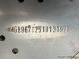 MERCEDES-BENZ Atego 1221 EURO 6 VAN BEURDEN BAK LAADKLEP KACHE