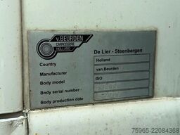 MERCEDES-BENZ Atego 1221 EURO 6 VAN BEURDEN BAK LAADKLEP KACHE