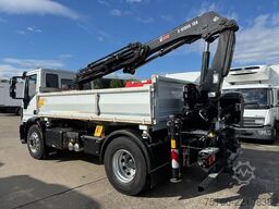 IVECO EuroCargo 180 E 28 KIPPER Kran HIAB 108ES-3*FUNK