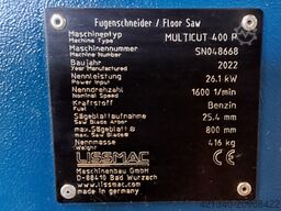 LISSMAC Fugenschneider MULTICUT 400 P