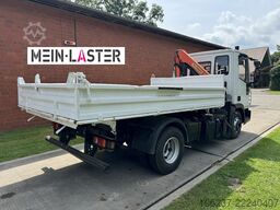 IVECO ML75E16 3 S-Kipper Kran PK  9,4m-550 kg Greifer