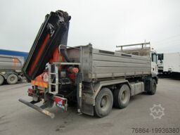 MAN TGA 33.430 6X4 KIPPER, MANUEL, E4 PALFINGER BLATT-BLATT