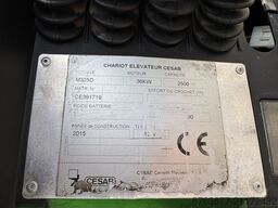 CESAB M325D Triplo 470 Freelift / Sideshift / 4e functie Toyota Diesel 2015