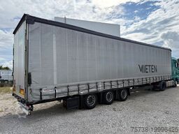 SCHMITZ CARGOBULL SCS24 MEGATRAILER Pritsche+Schiebeplane+Hubdach