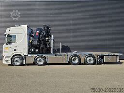 Scania R590 V8 / 8X2 / HIAB 1188 + JIB + WINCH