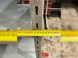 5,24 lfm Gebrauchtes STOW Fachbodenregal 300 cm hoch, 60 cm tief, 7 Lagerebenen