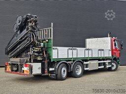 DAF CF 85.410 6x2 / HIAB 35 t/m crane / kran + REMOTE