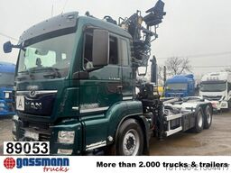 MAN TGS 26.500 6X2-2 BL, Kran HIAB J1620RZT