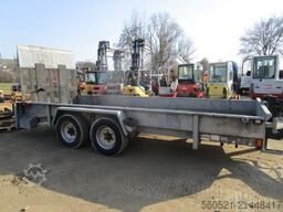 Müller Tandemanhänger mit 8 Ton. NL mit Rampe