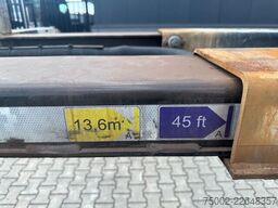 D-TEC FLEXITRAILER / 45FT HC MULTI / BPW + drumbrakes...