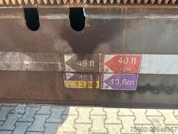 D-TEC FLEXITRAILER / 45FT HC MULTI / BPW + drumbrakes...