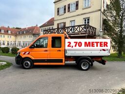 VOLKSWAGEN CRAFTER 50 PRITSCHE DoKa LADEKRAN AHK STANDHZG