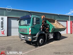MAN TGM 18.280 4x4BB*Terex-Kran*Meiller-Kipper*