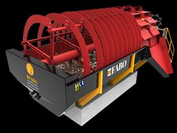 FABO BUCKET WHEEL WASHER BUCKET WHEEL WASHER