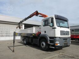 man TGA 18.310 LL Wechselsystem Kipper Kran/Absetzer