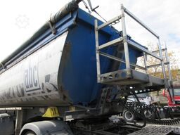 meiller Kippauflieger Thermomulde Liftachse