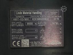 Linde H 80 T-03/900 CNG  396