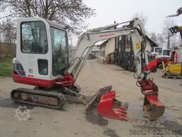 Takeuchi TB 219 Powertilt + hydraul. Schnellwechsler + 3 Lö
