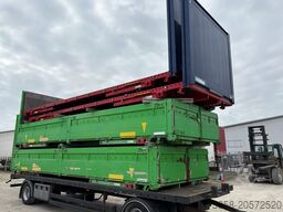 Krone Baustoff 7,45m Zurringe Bordwände Türen