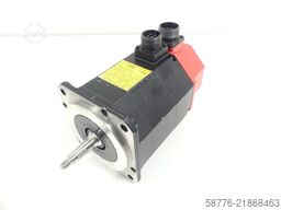 Fanuc A06B-0123-B077 AC Servo Motor SN: C988C4189 mit Pulsecoder