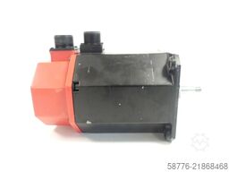Fanuc A06B-0123-B077 AC Servo Motor SN: C988C4213 mit Pulsecoder