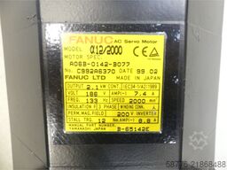 Fanuc A06B-0142-B077 AC Servo Motor SN: C992A6370