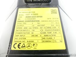 Fanuc A06B-0223-B100 AC Servo Motor SN: C159W03B5 ohne Pulsecoder
