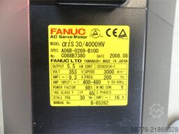 Fanuc A06B-0269-B100 AC Servo Motor SN: C088B7380