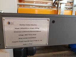 Zhaoli 1400x400mm Stege-Slotter