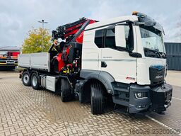 MAN TGS 35.520 8x2 Hydrodrive 8x4. Fassi F805 techno