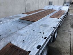 Möslein T 4 VB H1 1 neuer 4 Achs Tieflader hydraulischen Rampen