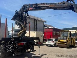 MAN 33.464 DFALC 6x6 Allrad Holzlkw mit Kran Bj 2003