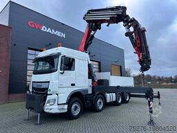 DAF XF 510 8x4 Fassi F800 + Fly Jib, Winch Euro 6
