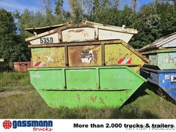  Absetzcontainer div. ca. 5m³ - 20m³ offen sowie