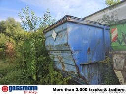  Absetzcontainer div. ca. 5m³ - 20m³ offen sowie