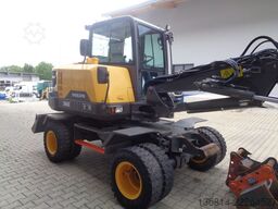 VOLVO EW60E Powertilt + Löffelpaket Klima Mobilbagger