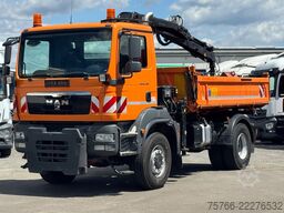 MAN TGM 18.290 / 4 x 4 / KRAN mit FUNK / ANBAUPLATTE