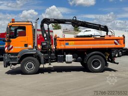 MAN TGM 18.290 / 4 x 4 / KRAN mit FUNK / ANBAUPLATTE