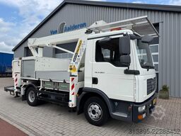 MAN TGL 8.180 Bison-Palfinger TKA 16 Hoogwerker, Hu...