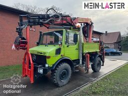 UNIMOG U 1650 PK 10500 Kran 15 m max. 3,9 t Seilwinde