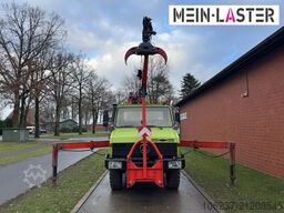 UNIMOG U 1650 PK 10500 Kran 15 m max. 3,9 t Seilwinde