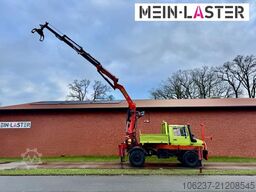 UNIMOG U 1650 PK 10500 Kran 15 m max. 3,9 t Seilwinde