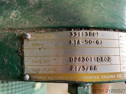Cummins KTA-50-G1 - 919 kVA used generator - DPX-12657