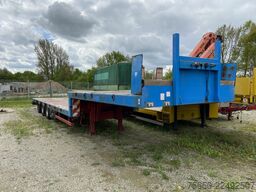  stp  3 Achs Satteltieflader Platofür Fertigteile oder Baumaschinen