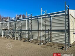 19,6 lfm Palettenregale für Außenbereich H: 4,5m , 3000 kg Fachlast , FVZ
