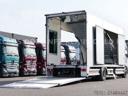MERCEDES-BENZ Atego geschloss. Autotransporter LBW Euro 6