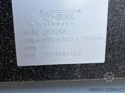 VOGEL – granitowa płyta pomiarowa 800 × VOGEL – granitowa płyta pomiarowa 800 ×